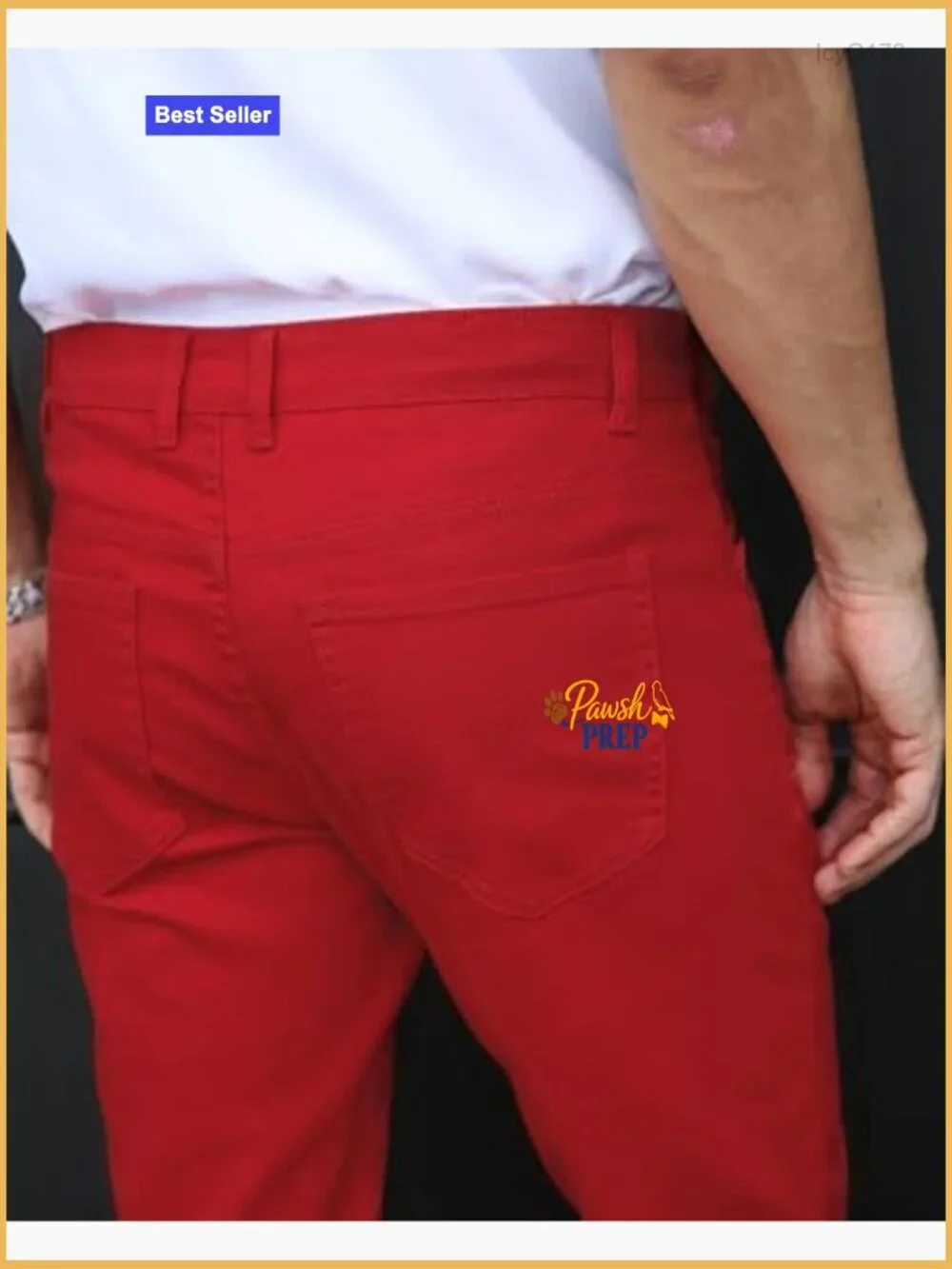 Men's Slim-Fit Stretch Denim Jeans 5-Pocket Casual